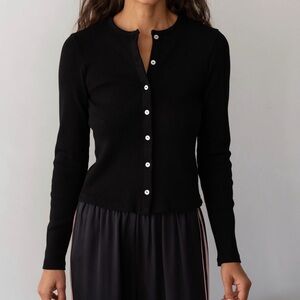 DONNI. The Rib Cardi. Size medium